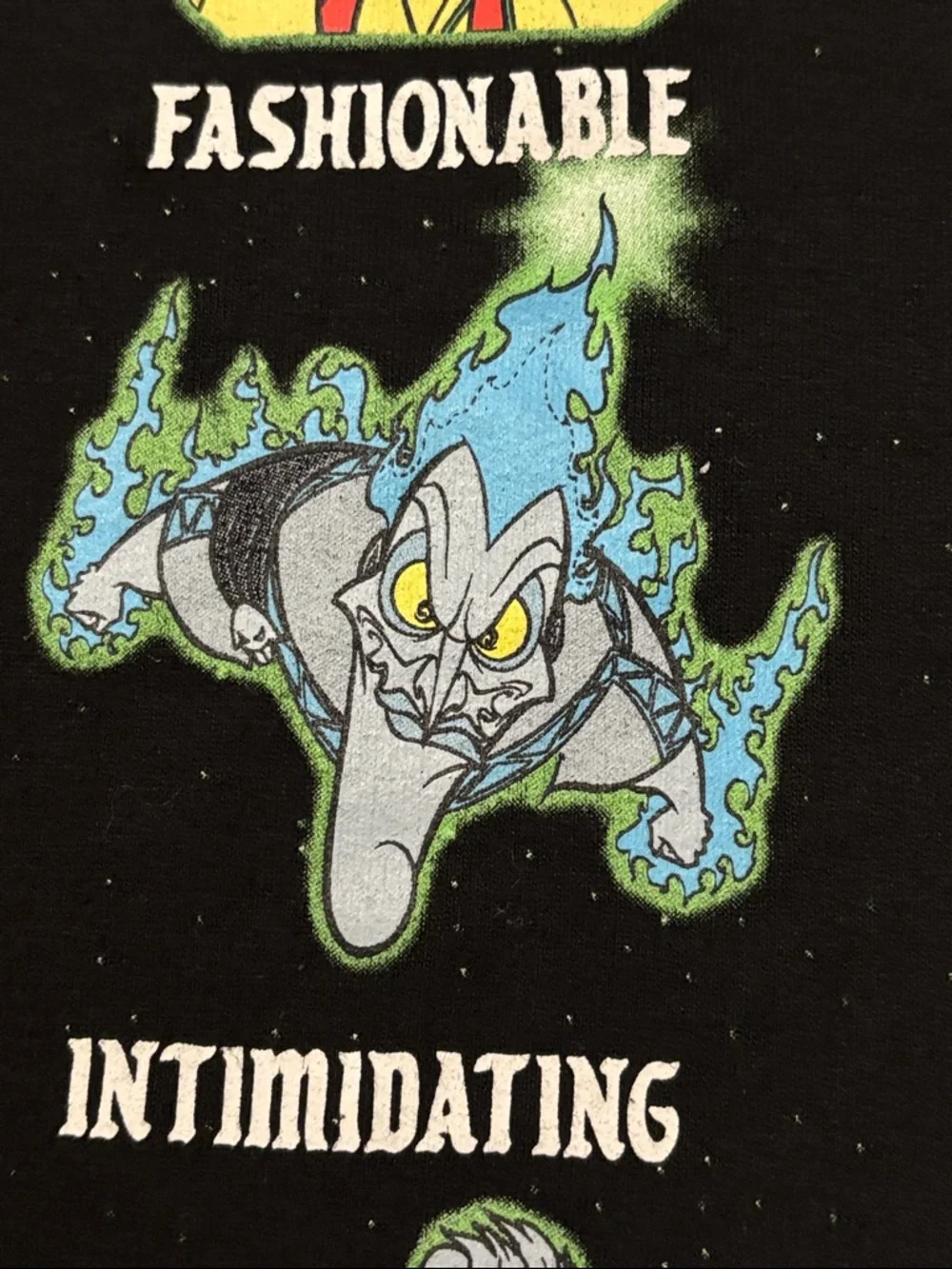 Disney > Black 'Villains Mood' Graphic Crewneck Sweatshirt - Size XXXL 21 - Picture 8 of 12